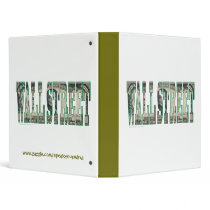Wall Street binders by SpeakYourMind Wall Street binders