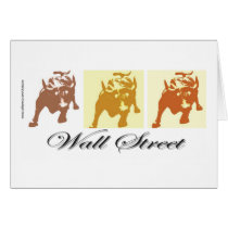 Wall Street Bull Market Cards