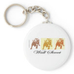 Wall Street Bull Market Key Chain