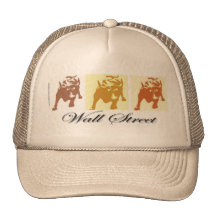 Wall Street Bull Market Mesh Hat