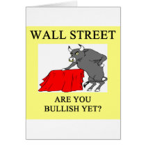 wall street bullish yet cards by jimhartley wall street bullish yet cards