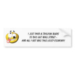 Wall Street Bumper Sticker