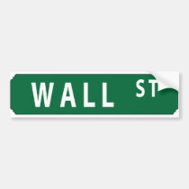 Wall Street bumper stickers