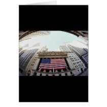 Wall Street cards by usatshirts Wall Street cards