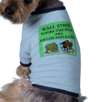 WALL STREET pet clothing