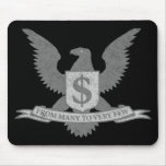 Wall Street Greed Seal Mousepad
