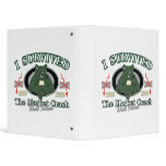 Wall-Street I Survived the Market Crash 3 Ring Binder