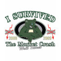 Wall-street/I Survived the Market Crash shirt