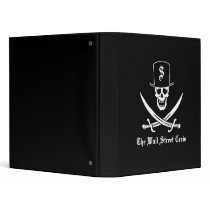 Wall Street Pirates Vinyl Binder