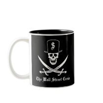 Wall Street Pirates Coffee Mugs