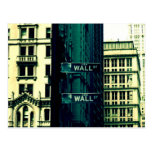 Wall Street Postcards