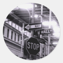Wall Street sticker