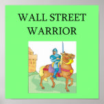 wall street stock ,market investor posters