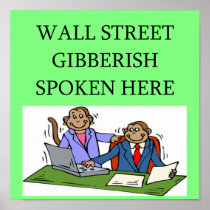 wall street tsock ,market investor print