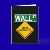 Wall Street Under Construction cards