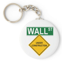 Wall Street: Under Construction Keychains