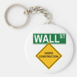 Wall Street: Under Construction Keychains