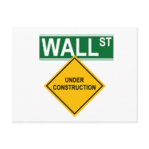 Wall Street Under Construction postcards by hdowney Wall Street Under Construction postcards