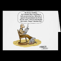 WALL STREET VALENTINE CARD