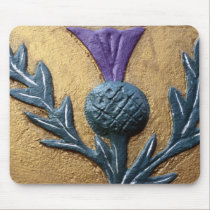 Wall Thistle Mousepad mousepads