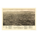 Walla Walla, WA Panoramic Map - 1884 posters by lc_maps Walla Walla, WA Panoramic Map - 1884 posters