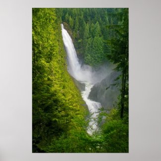 Wallace Falls - Customized Poster