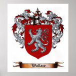 Wallace Shield of Arms Print