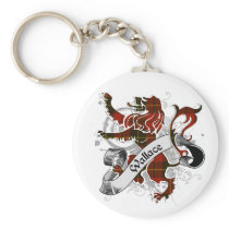 Wallace Tartan Lion Key Chains