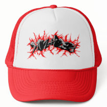 Walleaters (toon-shock) - red trucker hat