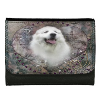 Wallet Great Pyrenees "Beautiful Benny"