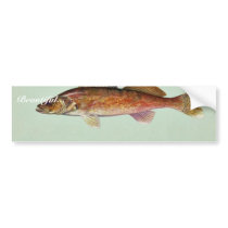 Walleye Bumper Sticker