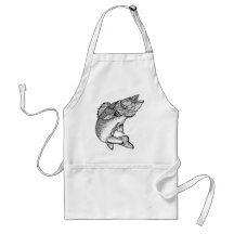 Walleye Fish Apron