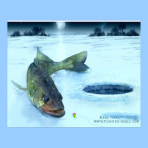 walleye ice posters