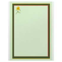 Wallflower letterhead by rosiesworkshop Wallflower letterhead