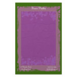 wallflower personalized stationery