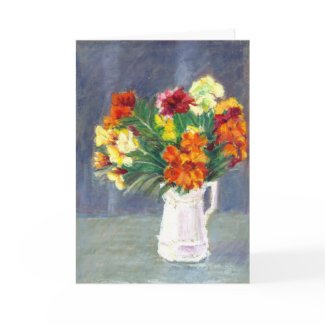 Wallflowers Birthday Card card