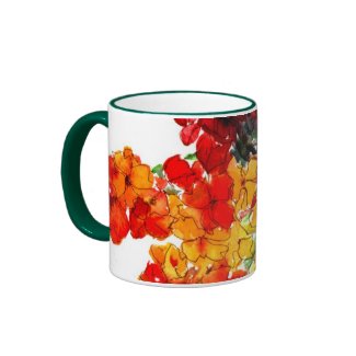 Wallflowers Ringer Mug mug