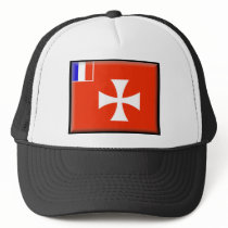 Wallis and Futuna Flag hats