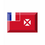 Wallis and Futuna Flag Jewel t-shirts