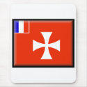 Wallis and Futuna Flag mousepads by jacinto888 Wallis and Futuna Flag mousepads