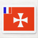 Wallis and Futuna Flag Mousepad