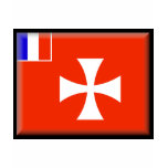 Wallis and Futuna Flag t-shirts