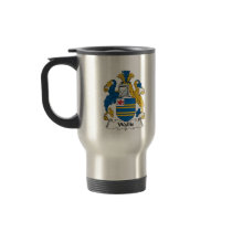 Wallis Family Crest mugs by coatsofarms Wallis Family Crest mugs
