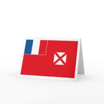 Wallis Futuna Flag Greeting Card by FlagTshirts Wallis Futuna Flag Greeting Card