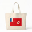 Wallis Futuna Flag Tote Bag