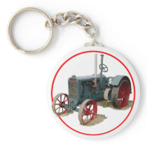 Wallis Tractor Keychain