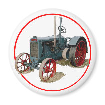 Wallis Tractor Refrigerator Magnets