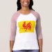 Ladies 3/4 Sleeve Raglan (Fitted)