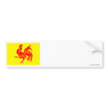 Walloon Region Flag Bumper Sticker