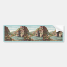 Walls of the Canon, Grand River (Canyon) Bumper Stickers